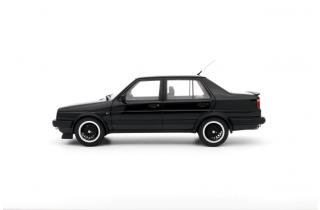 VOLKSWAGEN VW JETTA MK2 BLACK 1987 OttO mobile 1:18 Resinemodell (Türen, Motorhaube... nicht zu öffnen!)